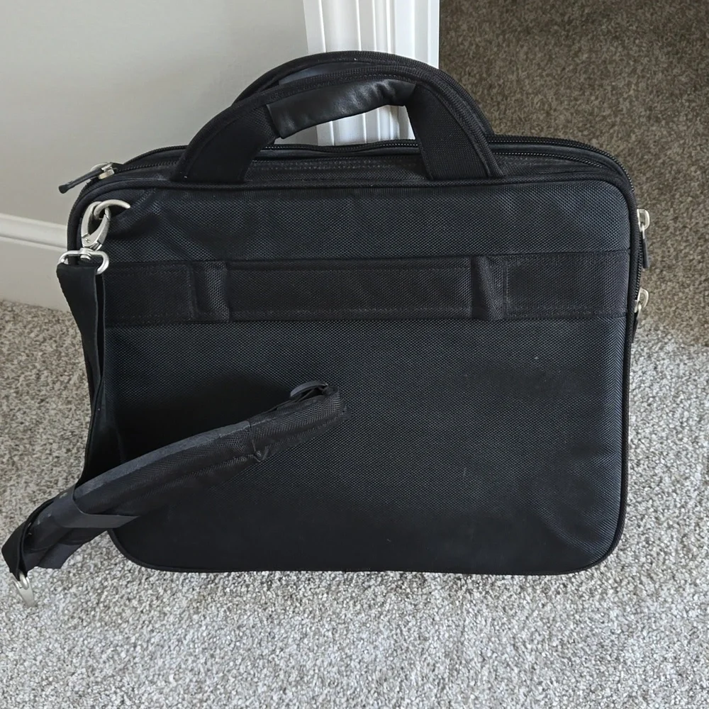 NWT Laptop Computer Bag Black Office Bag